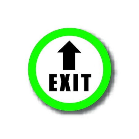 Ergomat 16in CIRCLE SIGNS - Exit DSV-SIGN 256 #0266 -UEN
